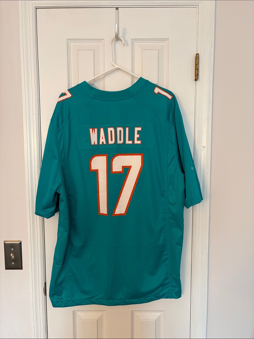 Miami Dolphins Teal #17 Jaylen Waddle Jersey